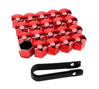 Car Tire Nut Caps 20 PCS 17mm 19mm 21mm Tire Nut Covers Protective | Wheel Bolt for Automotive Car Wheel Decoration Exterior Trim Styling Truck SUV Van Accessories Parts