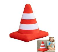 Car Tire Plush Toy - Soft 3D Roadblock Cushion Decor | Stuffed Pillow | Cute Plushh Throw For Kids Room Party Race Theme Bedroom Construction Event Gift Accent Novelty Display