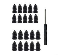 Car Tire Puncture Repair Nails 21 Pieces with Rubber Screw Design and Box for Quick Fixes on Tubeless Tires of Cars Motorcycles and Trucks