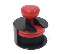 Car Tire Shine Brush Tyre Dressing Applicator Soft Wheel Brushes for Cleaning Car with Stand Cover Portable High-Density tyre shine applicator for Auto Detail Vents Dash Trim Seats Interior(Red Black)