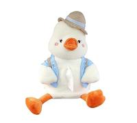 Car Tissue Box Multifunctional Armrest Box Tissue Box 2 in 1 Car Storage Box Creative Cute Tissue Box Cartoon Tissue Box Trash Can Cute Animal Tissue Box for Car (duck)