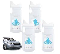 Car Toilet Pee Bags - 700ml Urine Bag Large Funnel Opening, Spill Proof Portable Container Leak Resistant Design, Relief Storage Accessory | Women Men Kids Patient Car Camping Hik