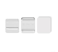 Car Toll Pass Holder, 1-Pack ABS Windshield Mount Organizer with Sliding Rail and High-Viscosity Base for Clear Line of Sight While Driving(transparent)