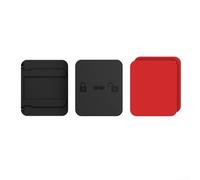 Car Toll Pass Holder for Windshield - ABS Card Organizer with Secure Slide Rail Mount, No Obstruction, Compatible with All Vehicle Models(Black)