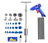 Car Tool Body Dent Puller Paintless Repair Tools Slide Reverse Hammer Suction Cup Auto Sheet Metal Kit for Vehicle, Home, Garage(Color 1)