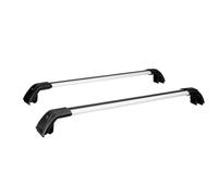 Car Top Luggage For Suzuki For Vitara 2015-2021 Roof Rail Rack Crossbars Cross Bars Lockable Aluminum Alloy 2pcs Cars Roof Bar(Black Silver)