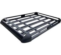 Car Top Luggage Holder for Skoda Rapid Spaceback NH1 Wagon Estate 2013-2019 Luggage Cargo Tray Expandable Roof Rack Basket Rooftop Luggage Holder Aluminium,Black/1.6m