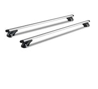 Car Top Luggage Roof Rack Crossbar Adjustable Aliuminum Rail Baggage Luggage Carrier 200LBS Silver Black Cars Roof Bar