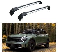 Car Top Roof Rack Cross Bar For KIA New Sportage 2023 2024, Lockable Aluminum Rooftop Cargo Carrier Rack for Mounting Roof Boxes, Bike Racks