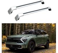 Car Top Roof Rack Cross Bar For KIA New Sportage 2023 2024, Lockable Aluminum Rooftop Cargo Carrier Rack for Mounting Roof Boxes, Bike Racks