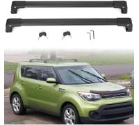 Car Top Roof Rack Cross Bar For KIA Soul 2014-2019, Lockable Aluminum Rooftop Cargo Carrier Rack for Mounting Roof Boxes, Bike Racks