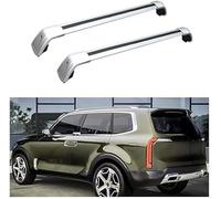 Car Top Roof Rack Cross Bar For Kia Telluride 2019 2020 2021, Lockable Aluminum Rooftop Cargo Carrier Rack for Mounting Roof Boxes, Bike Racks