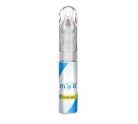 Car Touch Up Paint Pen Compatible with PIAGGIO VESPA BIANCO LUNA WHITE 544 MOTORBIKE BIKE SCOOTER - 20ml Precision Scratch Repair Kit with Needle & Brush - Exact Colour Match (JUST PAINT)
