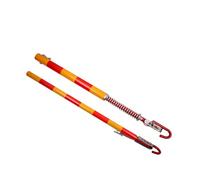 Car tow bar, tow bar, tow bar 5T two-way buffer, suitable for family cars, SUVs, small cars,Red
