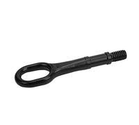 Car Tow Hook Black 1T0 805 615 A Heavy Duty Towing Eye Hook Bumper Trailer Ring Replacement for Volkswagen Golf R32 Rabbit