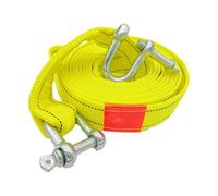Car Tow Rope,Heavy Duty High Strength Tow Ropes Strap with 2 Safety D-Ring Hooks for Cars Vans and Recovery Winch Rope for Towing Service Car Pull Strap Towing Straps and Ropes