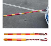 Car Towing Bar with Spring Damper, Flat Tow Bar for Household Trailer, Anti-Tailgating Compatible with 3-50 Ton Vehicles