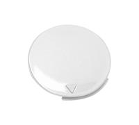 Car Towing Eye Cap For Ford For Focus MK2 CC ST ZETEC 2007-2011 Hatchback 1424616/6M5Y Front Bumper Tow Hook Cover Cap (Silver)