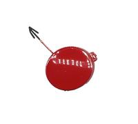 Car Towing Eye Cover For VW For Polo 2011 2012 2013 Auto Front Bumper Towing Hook Cover Lid Tow Hook Eye Hauling Trailer Cap Garnish 6R0807241A(Red)