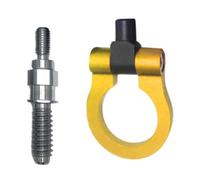 Car Towing Hitch, Car Traction Ring | Automatic Round Triangle Shape Tow Hooks | Multi-Functional Modification Connection Accessory, Exterior Decoration for