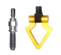 Car Towing Hook, Automotive Traction Ring, Decorative Screwed Traction Ring for Vehicle Bumper | Car Decorative Front Bumper Trailer Ring, Train Hook