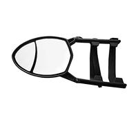 Car Towing Mirror, Baceyong Convex Caravan Mirrors, Car Extended Rearview Mirror Adjustabe Blind Spot Mirror for Cars SUVs Trailers RV Vans (Pack of 1)