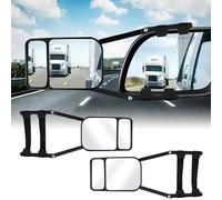 Car Towing Mirrors, 2 PCS Extended Rearview Mirrors, Adjustable Blind Spot Mirror for Cars, SUVs, Trailers, RV, Vans