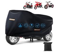 Car Toy Cover,Heavy Duty 420D Oxford Fabric Kids Ride-On Toy 3 Wheels Car Cover Waterproof,Universal Covers for Kids Electric Vehicle,Anti-UV,with Waterproof Strip,3 Reflective Strips,Windproof Buckle