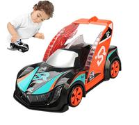 Car Toy for Boys,Educational Lighted with Music,Transform Electric Race Car | for Classroom Living Room Party Family Night Kids Students Pupils Preschoolers
