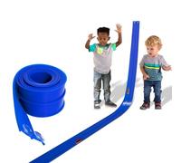 Car Track 4.5m, Flexible Race Track Car Ramp Track Toy Rolls Up Portable Dual Racetrack with 4 Cars + 8 Suckers + 1 Connector, for Jumps Loops Ramps, Birthday Gifts for 3 4 5 6 7 8 Year Boys Girls