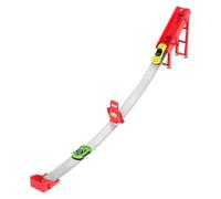 Car Track - Kids Speedway Adventure Course, Sliding Vehicle Launch Game | Dynamic Cascade Featuring Pair Compact Toy Cars, Ideal Birthday Celebrations Playrooms Kindergarten Leisure Ses