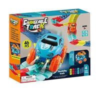 Car Track, Racing Toy, Educational Vehicle with LED | Toys Small Vehicles, for Living Room Family Activity Room Kindergarten School Home Education Birthday