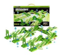 Car Track Set for Kid - Interactive Flexible Puzzle Family Game | Car Race Track Set for Kindergarten Indoor Outdoor Home Preschool Garden