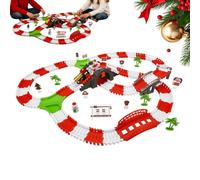 Car Track Set for Kids Christmas Electric Assembly Vehicle Toy | Educational Assembly Girls Home Apartment Daycare Playroom Bedroom Living Room Study Kindergarten