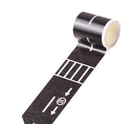 Car Track Tape - Racing Tape For Decoration | Traffic Themed Party | Sticks To Flat Surfaces | Train Track Traffic Road For Arts | Road Sign | Highway