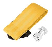Car Trailer Towing Rope with Hooks, 2 Tons High Strength, Yellow, Durable Recovery Tow Strap - Widened Design, Tough Polyester Fibre, Ideal for Vehicle Towing and Recovery (Yellow)