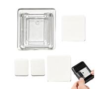 Car Transponder Holder - Toll Card Holder | Removable Vehicle Slide Rail Etc Mount | With 4 Double Sided Adhesive Tape Windshield Holders for Parking Permit
