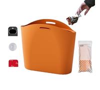 Car Trash Bag - Space Saving Silicone Backseat Storage Organizer | Easy to Clean Waste Bag | for Automotive SUV RV Vehicle Umbrellas Snacks