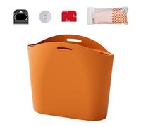 Car Trash Bag | Space Saving Silicone Backseat Storage Organizer - Waterproof Garbage Storage Bag - for Automotive RV Vehicle Umbrellas Snacks