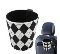 Car Trash Bin, Car Trash Can - Multipurpose Car Organizer 2 in 1 | Clip on Car Trash Can Car Must-Have Car Trash Bin Storage Organizer
