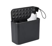 Car Trash Can Container - Leak Proof Auto Dustbin, Interior Garbage Bin | Vehicle Cleanliness Organization Storage System, Compact Waste Collection Accessory for Car Truck SUV Sedan Interior