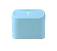 Car Trash Can For SKoda Kodiaq/Kodiaq GT 2017-2025, Portable Bin Hanging Mini Leakproof Waterproof Cars Rubbish Cans Multipurpose Box Interior Accessories,Blue