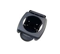 Car Travel Mug Holder Foldable Plastic Car Cup Holder Air Vent Outlet Water Drink Bottle Can Ashtray Fixed Bracket Beverage Mount Stand(Black)