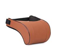 Car Travel Neck Pillow - Vehicle Headrest Pillow Cotton Car Neck Pillow PU Leather | Car Neck Pain Relief from Driving Neck Pain Universal Headrest