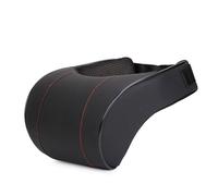 Car Travel Neck Pillow - Vehicle Headrest Pillow Cotton Car Neck Pillow PU Leather | Car Neck Pain Relief from Driving Neck Pain Universal Headrest