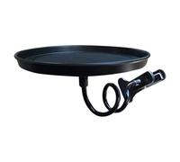 Car Tray Clip - 360° Rotating Table Mount Holder | Adjustable Width Tray for Car Library, Home Use and Travel, Car Accessory