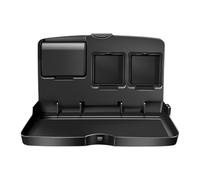 Car Tray Table - 34x20x4cm Car Dining Table Organizer | Car Seat Tray Tables | Multifunctional Folding Steering Wheel Tables For M