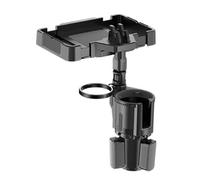 Car Trays for Eating - Multifunctional Adjustable 4-in-1 Stand with Adjustable Base | Car Cup Holder - for Outdoor Camping Long Travel Picnic Adventures SUV Camper Truck