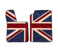 Car Trim Compatible With Smart 451 For Fortwo Car Carpet Plush Foot Mat Anti Slip Interior Modification Accessories(Color b)