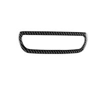 Car Trim For Benz For Smart For Fortwo 451 For Coupe 2011-2015 Accessorie Carbon Fiber Car Interiors Seat Heating Button Frame Trim Sticker(Black)